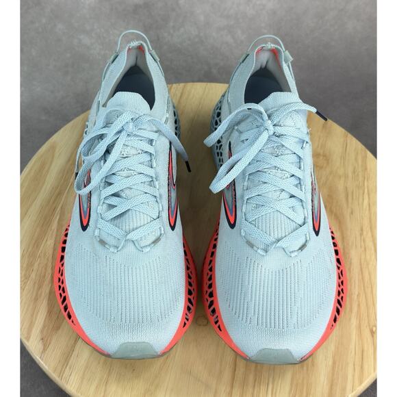 Brooks Mens Limited Edition Exhilarate-BL 3D Running Shoe Blue Coral Size 10D main image 6